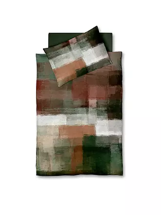 FLEURESSE | Linge de lit en satin MODERN ART 70x90cm/140x220cm Stone |